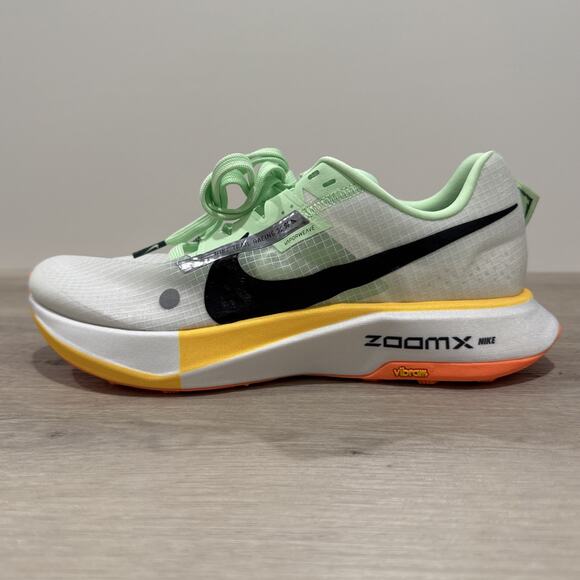 Nike ZoomX Ultrafly Trail Summit White Vapor Green DX1978-102 Men Sz 10.5 NEW main image 13